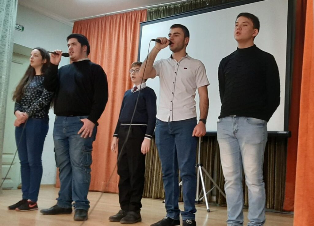 Мероприятие в МБОУ СОШ № 3,  посвященное празднованию «Дня защитника Отечества»